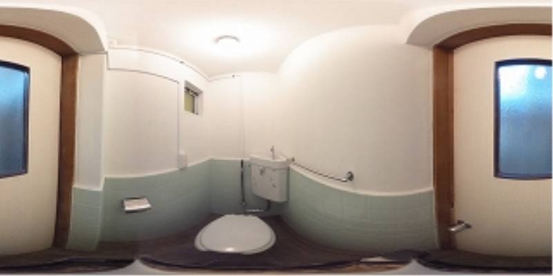 パノラマ画像トイレ