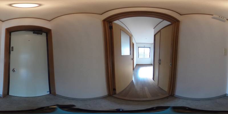 パノラマ画像玄関