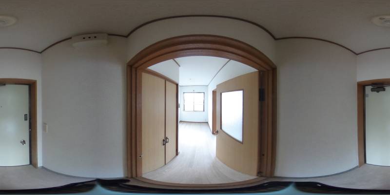 パノラマ画像玄関