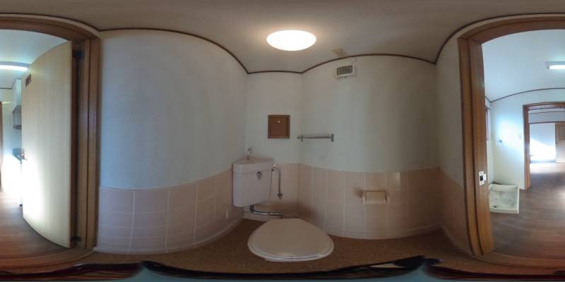 パノラマ画像トイレ