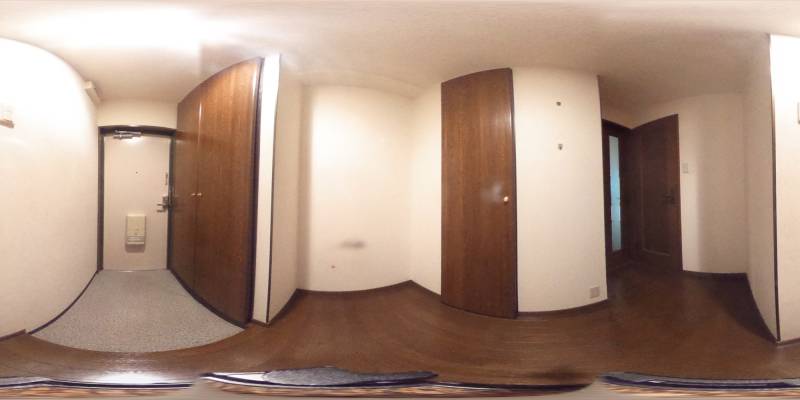 パノラマ画像玄関