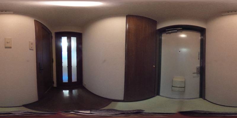 パノラマ画像玄関