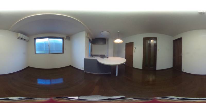 パノラマ画像リビング