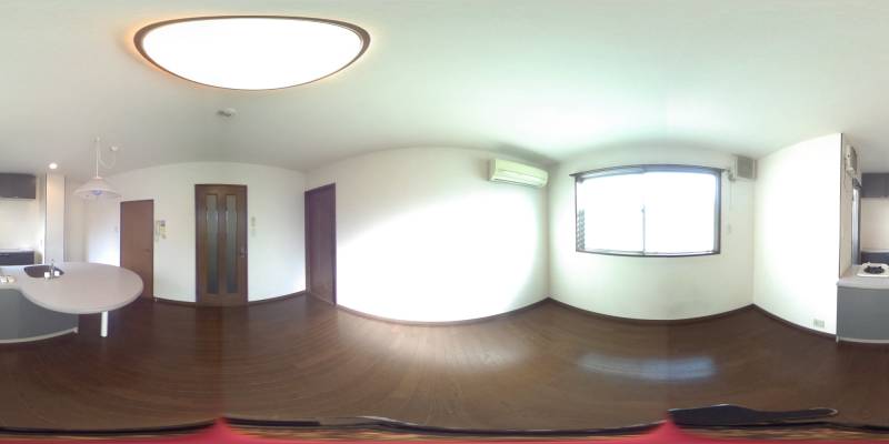 パノラマ画像リビング