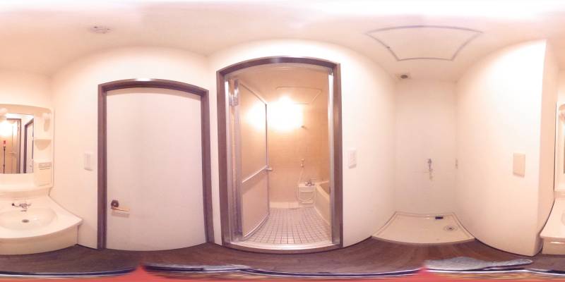 パノラマ画像洗面所