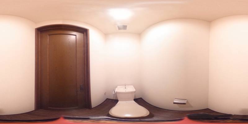 パノラマ画像トイレ