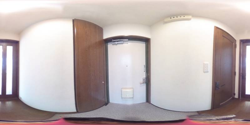 パノラマ画像玄関