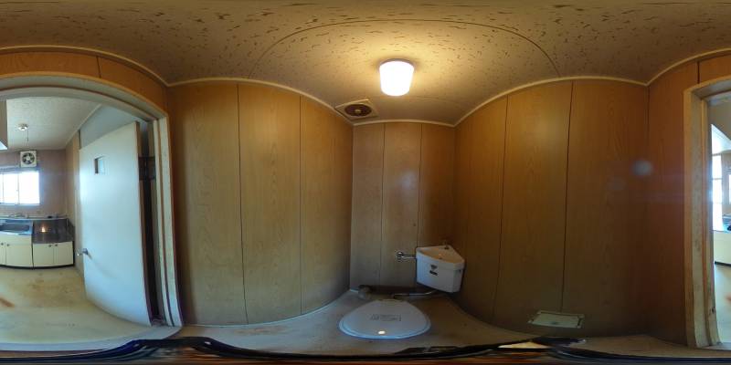 パノラマ画像トイレ