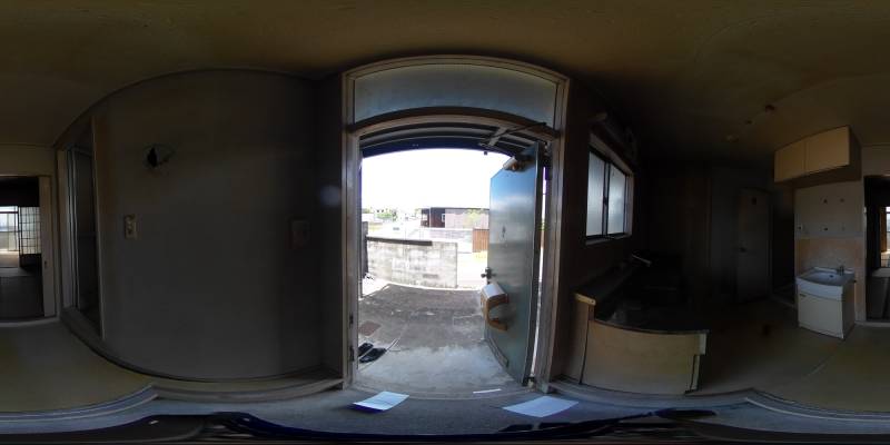 パノラマ画像玄関