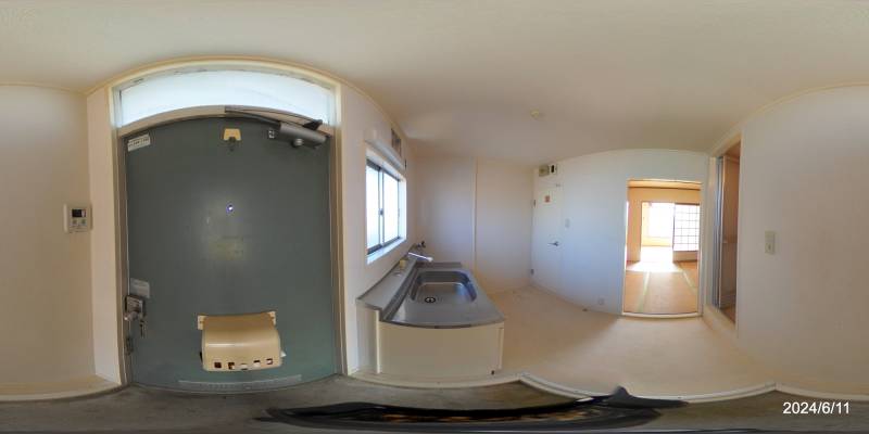 パノラマ画像玄関