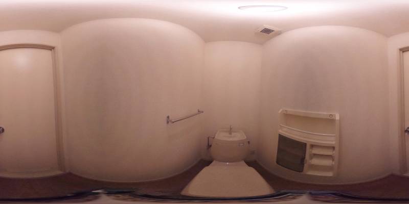 パノラマ画像トイレ