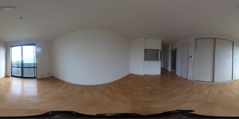 パノラマ画像リビング