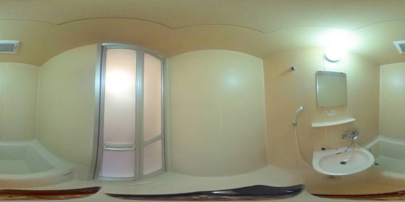 パノラマ画像バスルーム