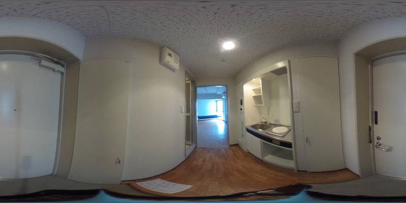 パノラマ画像玄関