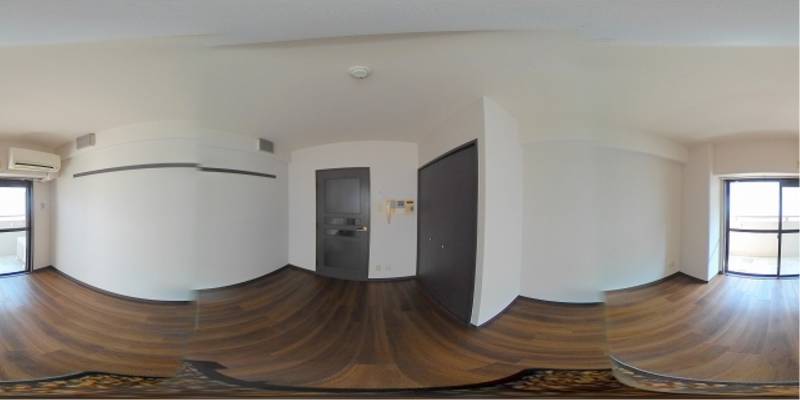 パノラマ画像洋室