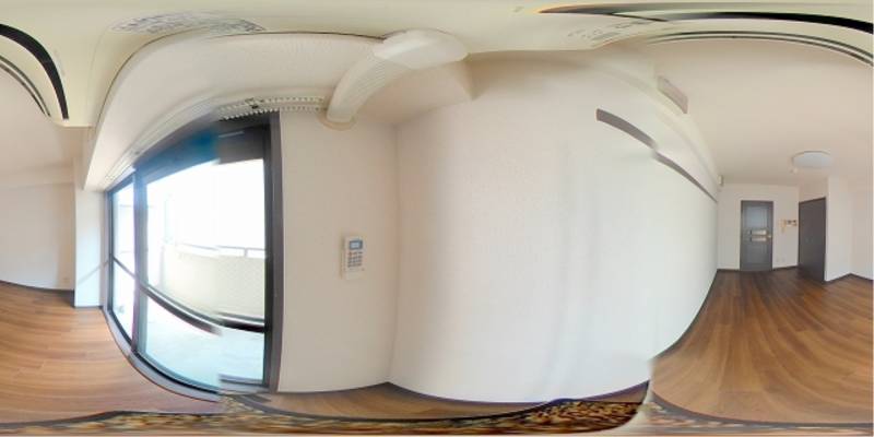 パノラマ画像洋室