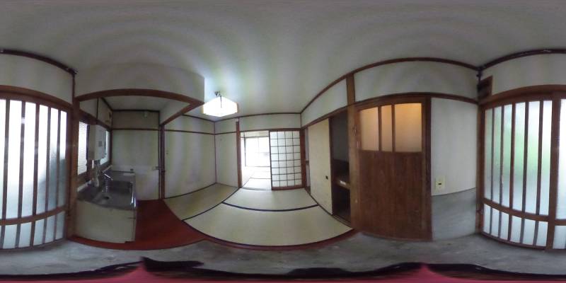 パノラマ画像玄関