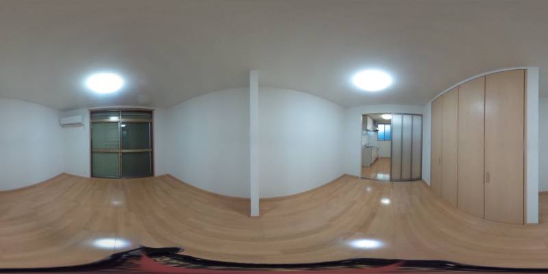 パノラマ画像洋室