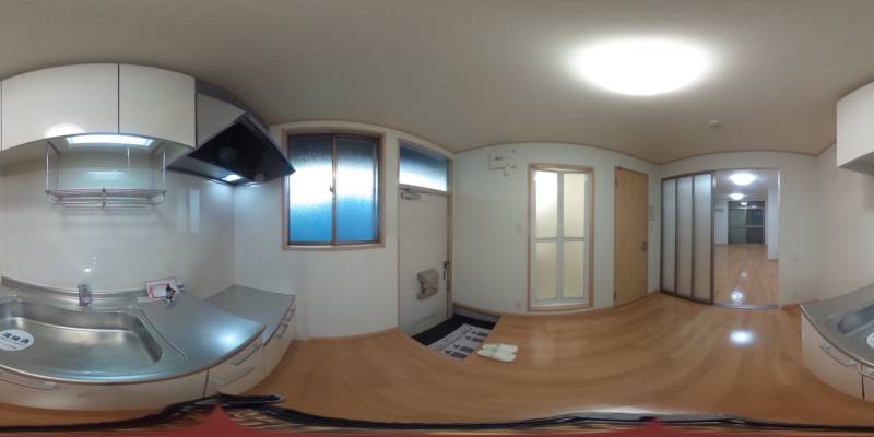 パノラマ画像キッチン