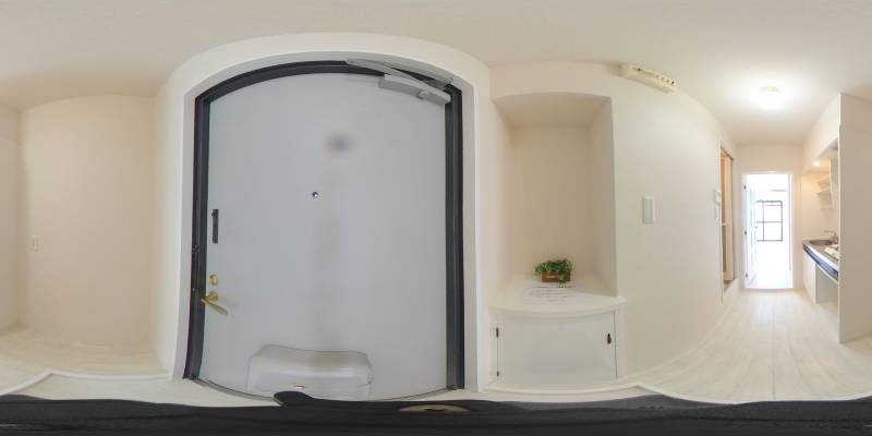 パノラマ画像玄関