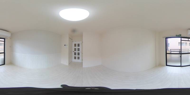 パノラマ画像洋室