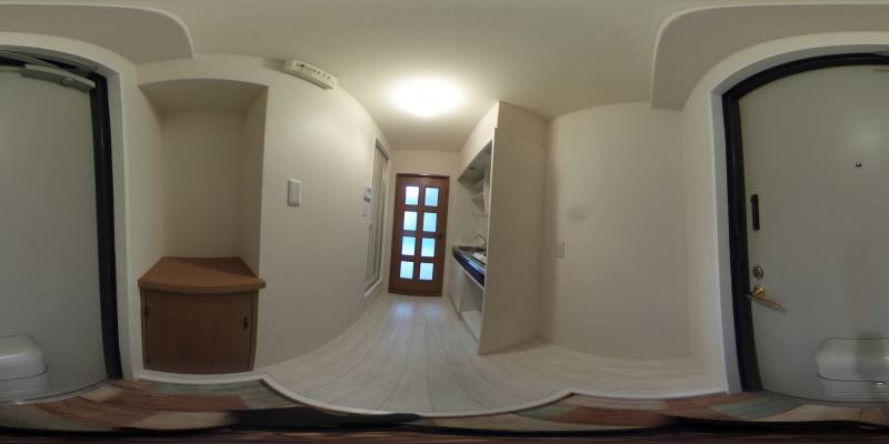 パノラマ画像玄関