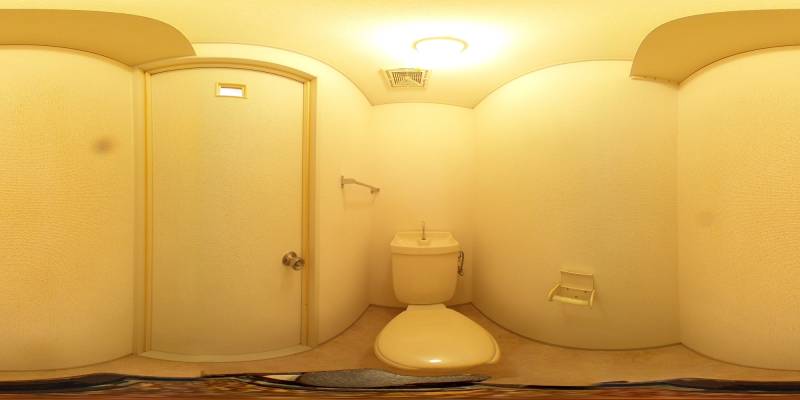 パノラマ画像トイレ