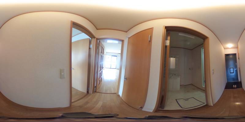 パノラマ画像玄関