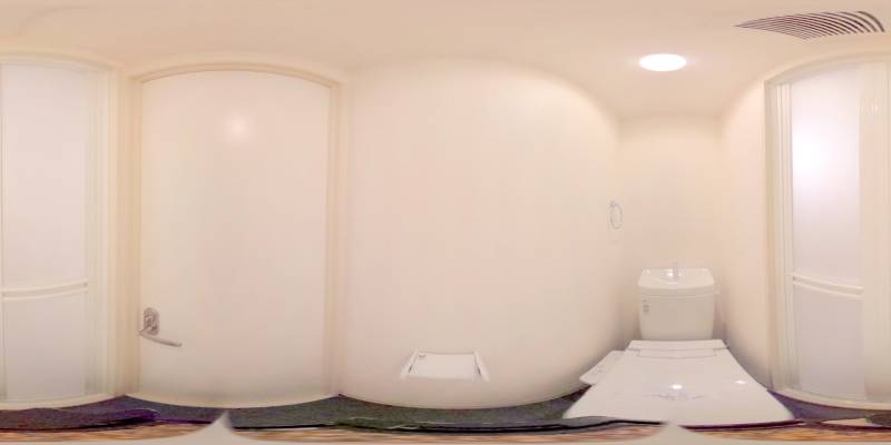 パノラマ画像トイレ