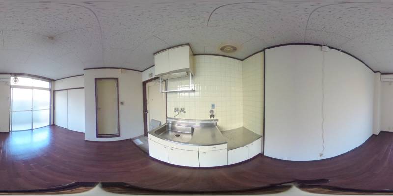 パノラマ画像キッチン