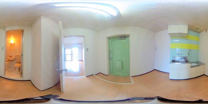 パノラマ画像キッチン