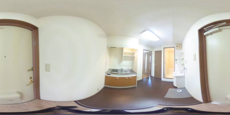 パノラマ画像玄関