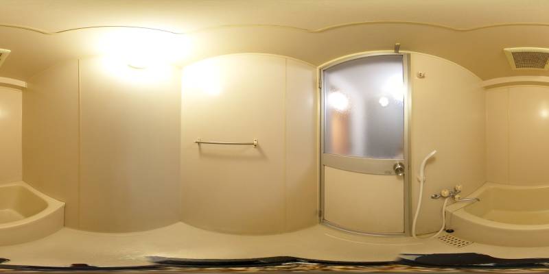 パノラマ画像バスルーム