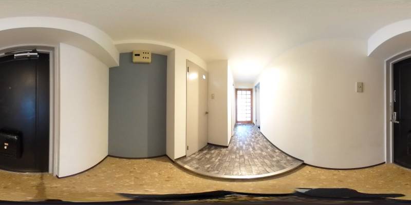 パノラマ画像玄関