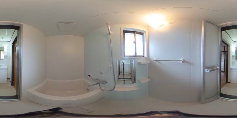 パノラマ画像バスルーム