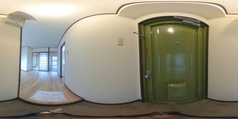 パノラマ画像玄関