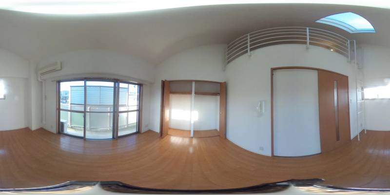 パノラマ画像洋室