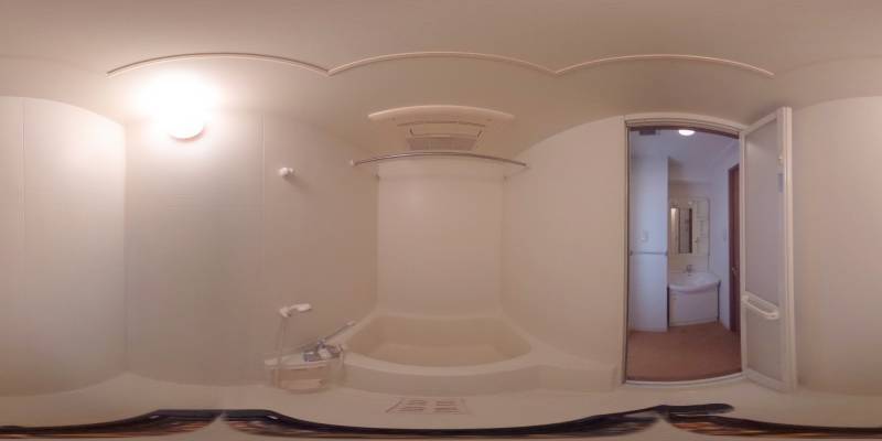 パノラマ画像バスルーム