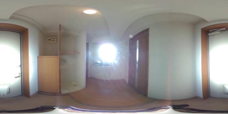パノラマ画像玄関