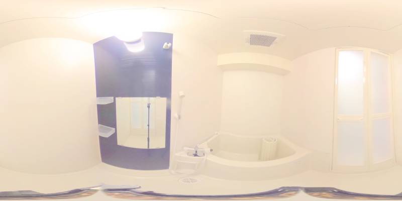 パノラマ画像バスルーム