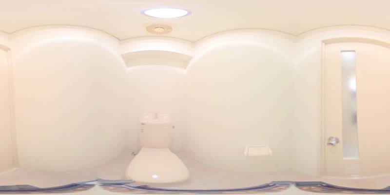 パノラマ画像トイレ