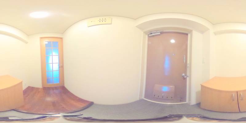 パノラマ画像玄関