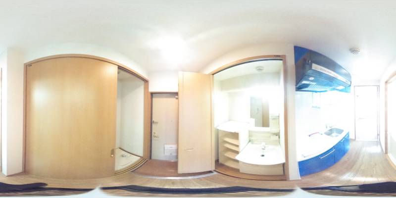 パノラマ画像玄関