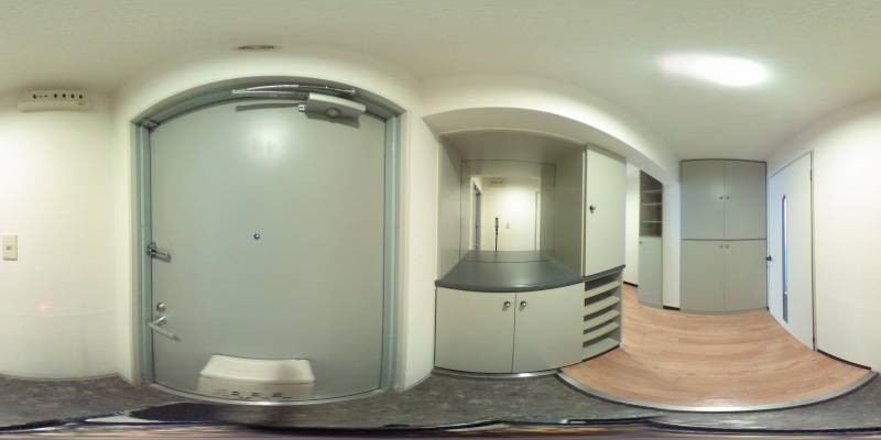 パノラマ画像玄関