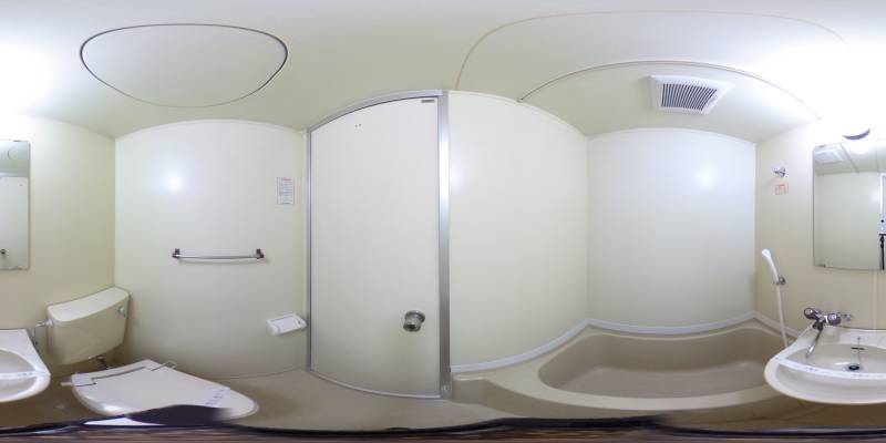 パノラマ画像バスルーム