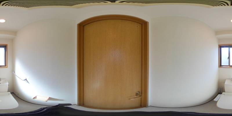 パノラマ画像トイレ