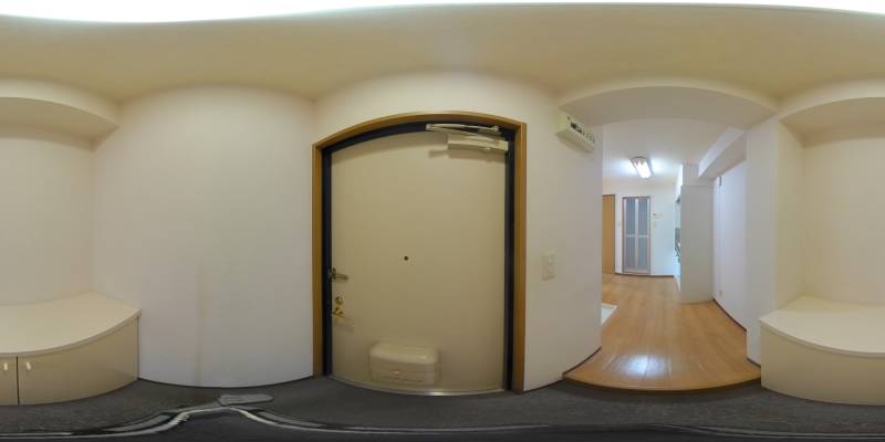 パノラマ画像玄関