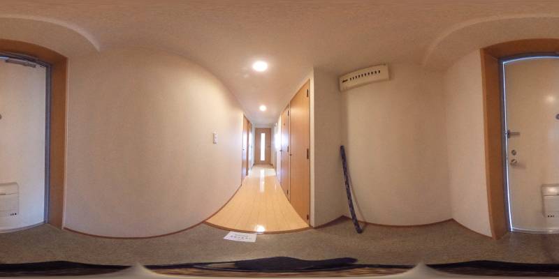 パノラマ画像玄関