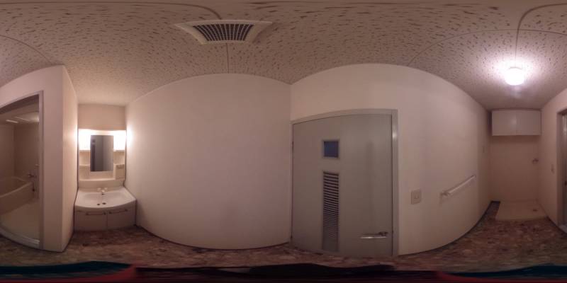 パノラマ画像洗面所