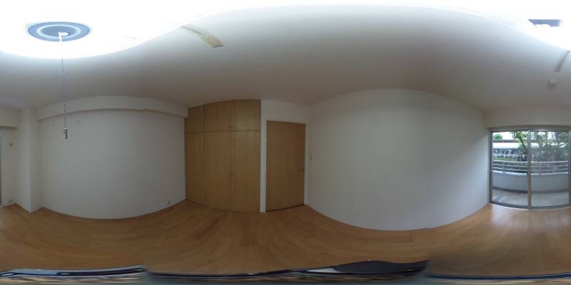 パノラマ画像洋室